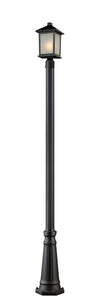 Holbrook Outdoor Post Light in Black Finish