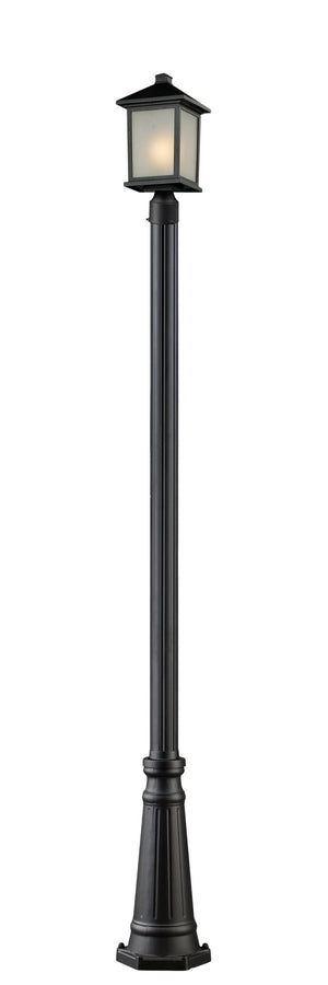 Holbrook Outdoor Post Light in Black Finish