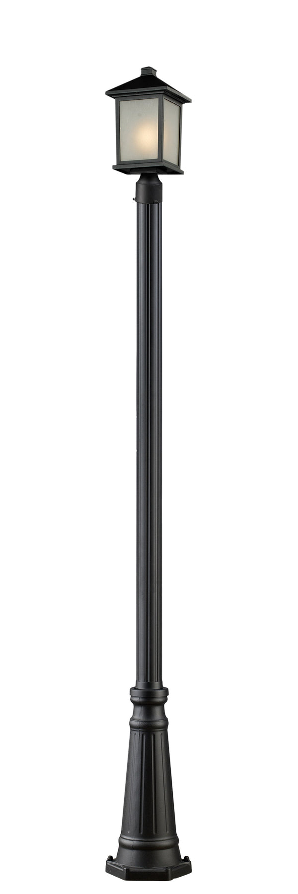Holbrook Outdoor Post Light in Black Finish