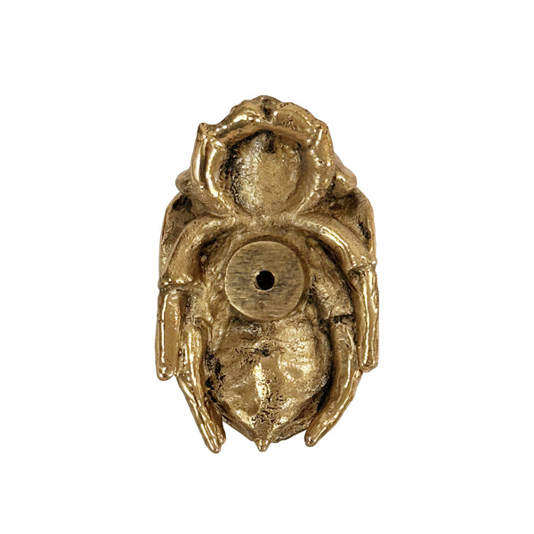 BEETLE KNOB IN BRASS