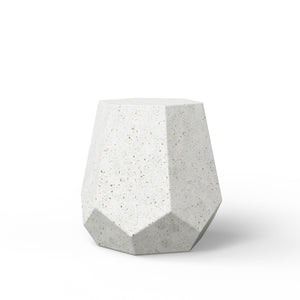 Ivory Terrazzo Stool