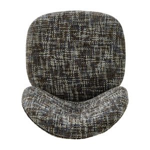 Nisha KD Chenille Dining Side Chair, Allure Gray