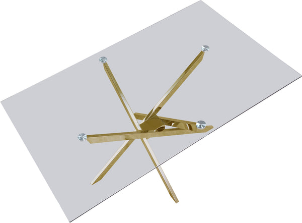 Sophia Dining Table In Gold