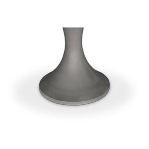 Moe's Isadora 43.25" Round Dining Table in Grey