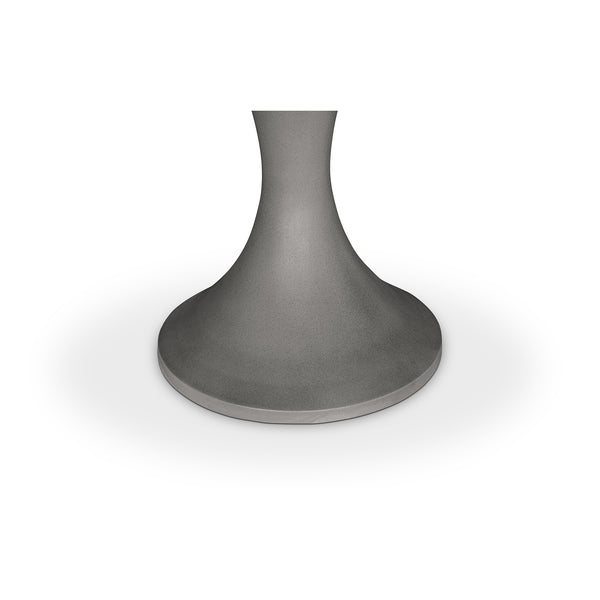 Moe's Isadora 43.25" Round Dining Table in Grey