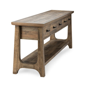 Talladega Solid Wood Console Table with Drawers