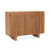 Roya Solid Wood 2Dr Cabinet - Tawny Brown