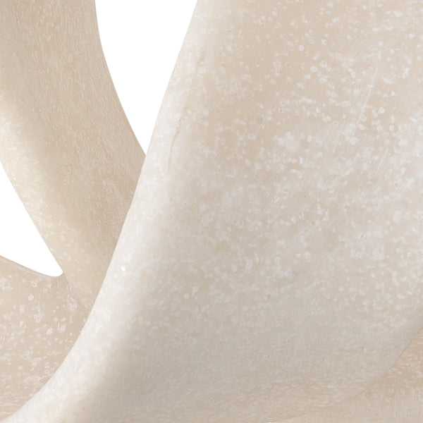 Tangled Resin Decorative Table Object, Off-White