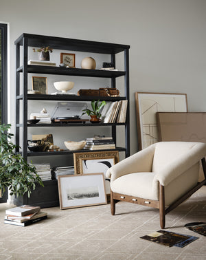 Woodmore Bookcase In Dark Totem