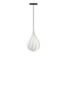 Alva Mini Hardwired Pendant with Black Cord