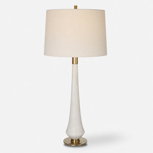Marille Ivory Stone Table Lamp