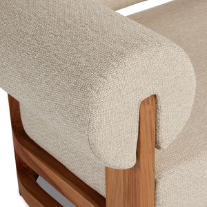 Malta Outdoor Laf Chaise In Faye Sand