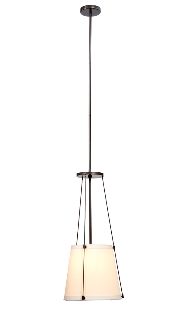  California Metal 1-Light Pendant, Bronze