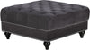 Loretta Ottoman In Grey Velvet