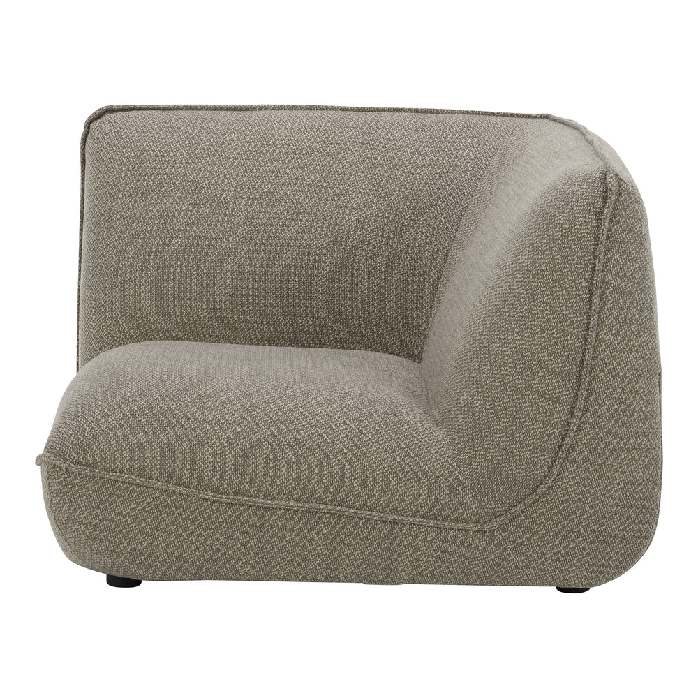Zeppelin Corner Chair in Speckled Pumice Grey