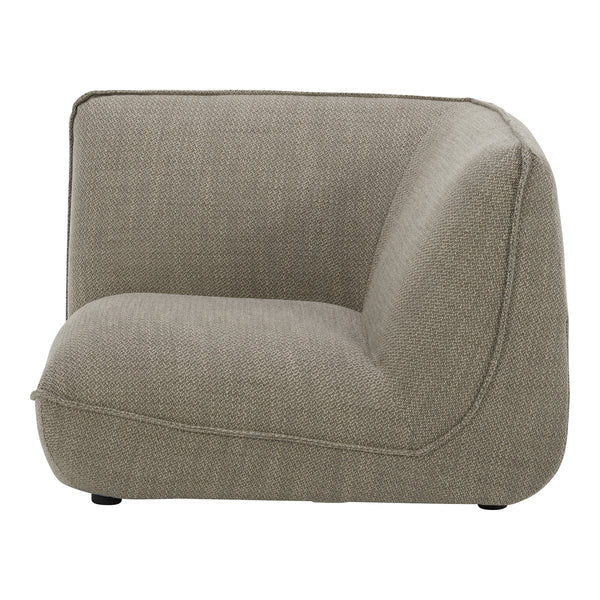 Zeppelin Corner Chair in Speckled Pumice Grey