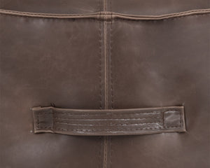Mitchell Ottoman - Havana Dark Brown