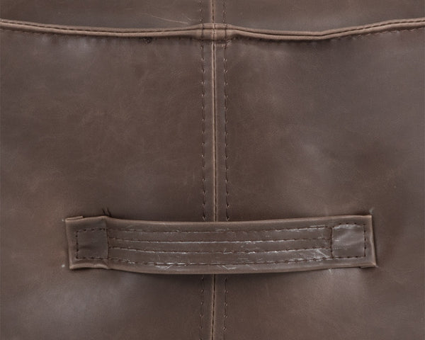 Mitchell Ottoman - Havana Dark Brown