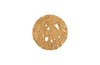 Molten Disc Wall Art, Gold Leaf, Small