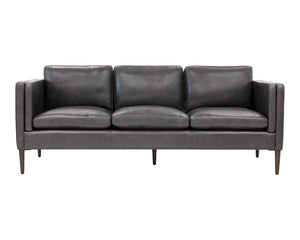 RICHMOND SOFA - BRENTWOOD CHARCOAL LEATHER