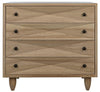 Diamond Chest in Washed Walnut Finish