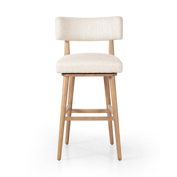 Cardell Swivel Bar Stool in Natural Essence