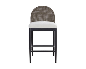 CALANDRI COUNTER STOOL - BLACK - LOUIS CREAM