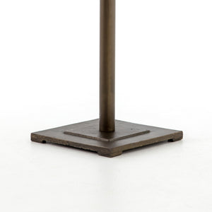 Fannin Bar Table In Acid Aged Brass In Bar