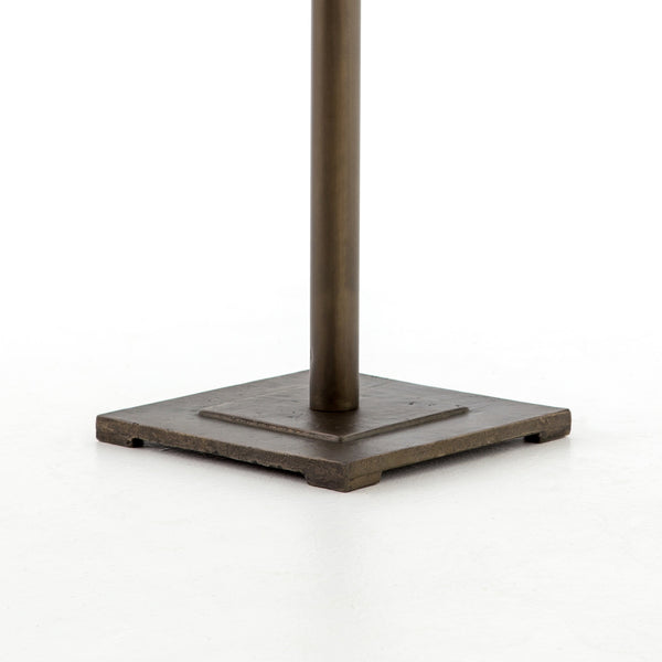 Fannin Bar Table In Acid Aged Brass In Bar