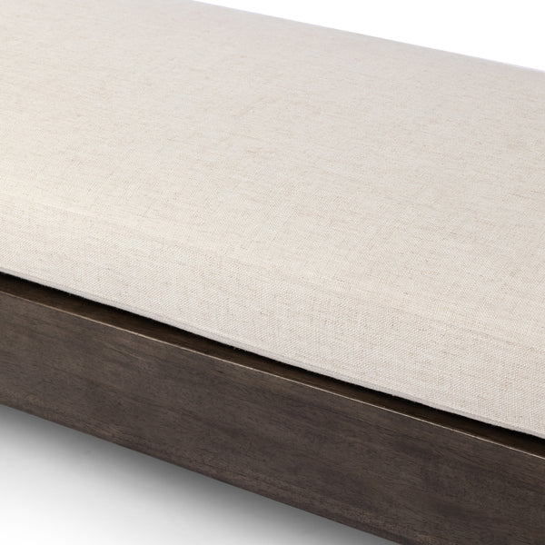 Heavy Wood Accent Bench In Alcala Cream