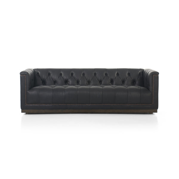 Maxx Sofa In 86" In Heirloom Black