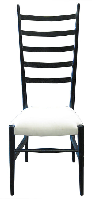 Ladder Chair, Hand Rubbed Black