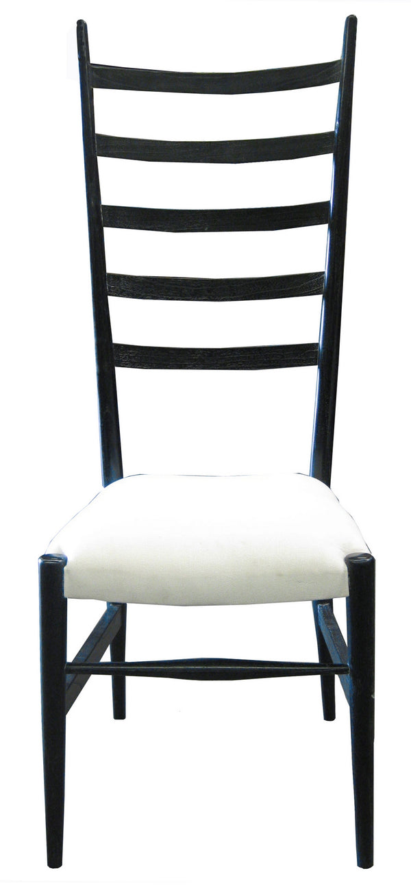 Ladder Chair, Hand Rubbed Black