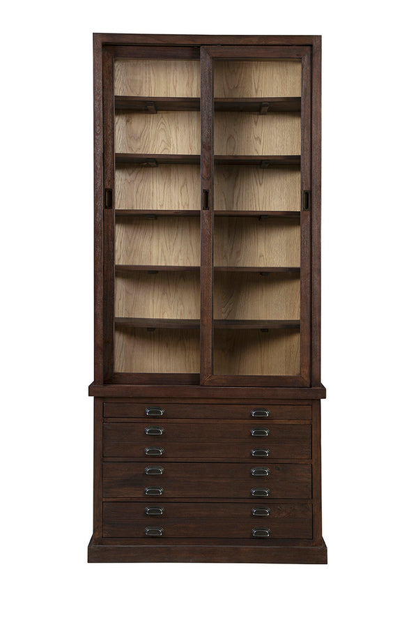 Brown Single Balmoral Cabinet