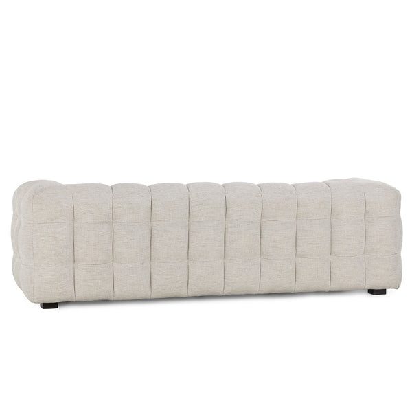 Walter Upholstered Sofa with Tufting in Beige
