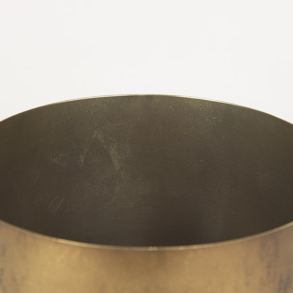 Juno 8.5H Large Gold Iron Vase