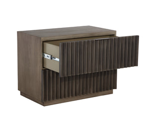 CARLIN NIGHTSTAND - TAUPE