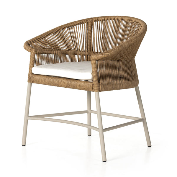 Irving Outdoor Dining Armchair In Sand