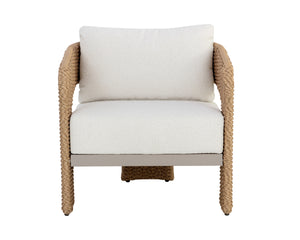 PYLOS LOUNGE CHAIR - NATURAL - LOUIS CREAM