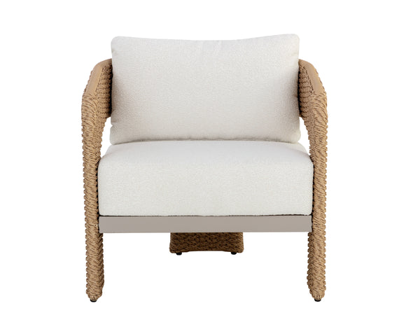 PYLOS LOUNGE CHAIR - NATURAL - LOUIS CREAM