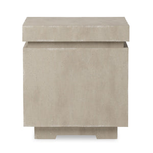 Posen Outdoor Square Propane Enclosure In Natural Concrete
