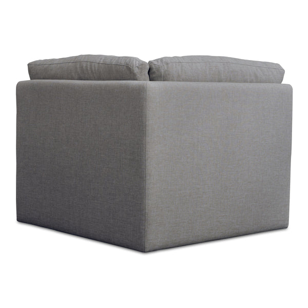 Moe's Miles Outdoor Corner Sofa in Grey