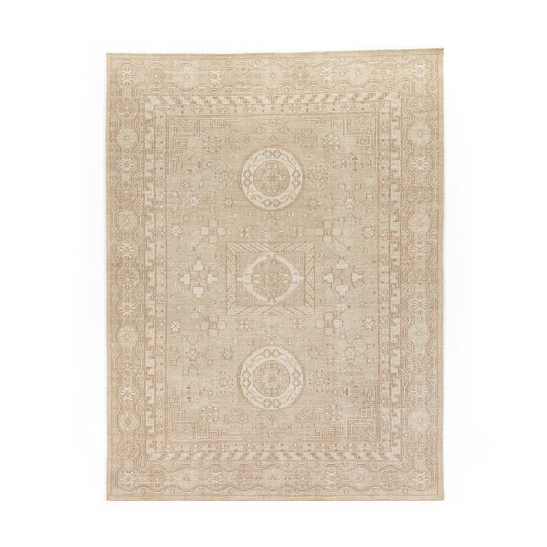 Cortona Hand Knotted Rug In Cream In 8'X10'