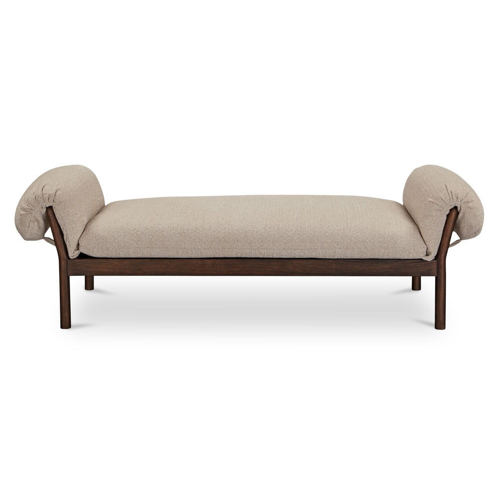 Cardero Daybed with Spindle Detailing in Beige