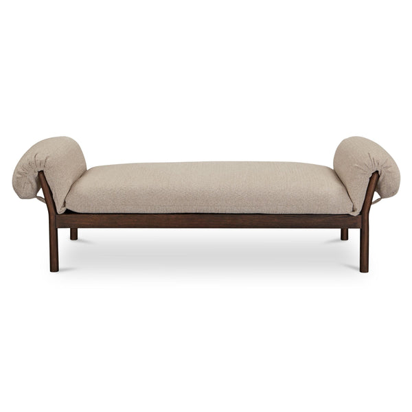 Cardero Daybed with Spindle Detailing in Beige
