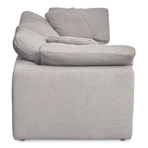 Moe's Clay Modular Sofa in Light Grey