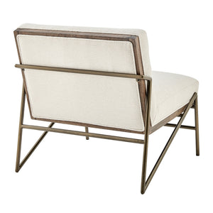 Marlow Fabric Accent Chair In Cardiff Cream