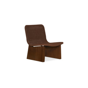 Moe's Savanna Outdoor Accent Chair in Brown