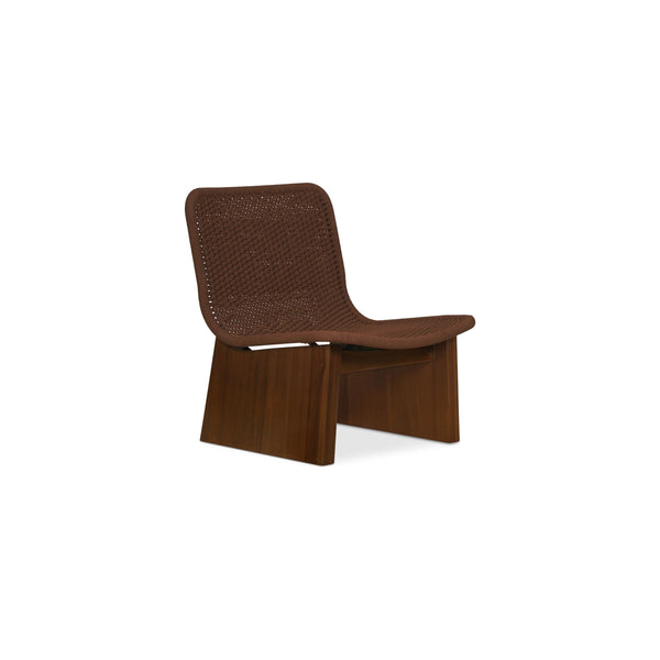 Moe's Savanna Outdoor Accent Chair in Brown