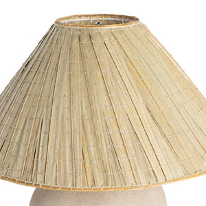 Cobb Table Lamp In Sand Porcelain